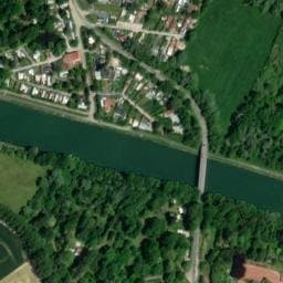 Vue satellite de Au camping Roubaisen à Brunémont