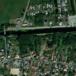 Vue satellite de Camping de La Blique à Estrun