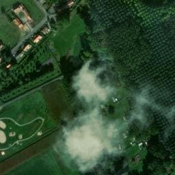Vue satellite de Camping l'Hirondelle à Saudemont