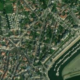 Vue satellite de Le Pré Fleuri à Le Crotoy