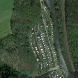 Vue satellite de Camping Paradiso à Givet