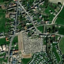 Vue satellite de La Vieille Eglise à Cayeux-sur-Mer
