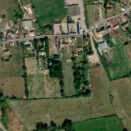 Vue satellite de Aire de la ferme de la baie à Brutelles