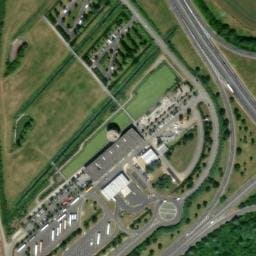 Vue satellite de Aire de camping-car à Saigneville à Saigneville