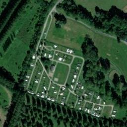 Vue satellite de Camping les Prés Marcotte à Mézerolles
