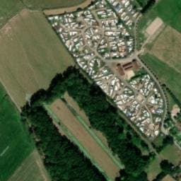 Vue satellite de Camping municipal Les Prairies à Brutelles