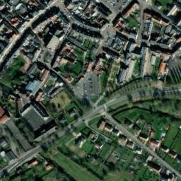 Vue satellite de Aire de camping-car à Doullens à Doullens