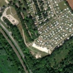 Vue satellite de Camping Château des Tilleuls à Saigneville