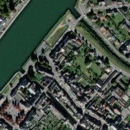 Vue satellite de Aire de camping-car à Rancennes (2) à Rancennes