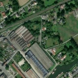 Vue satellite de Aire de Landrecies à Preux-au-Bois