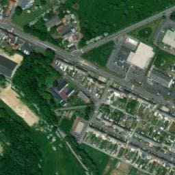 Vue satellite de Le Cateau-Cambrésis à Troisvilles