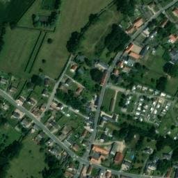 Vue satellite de Camping Municipal aux Champs des Oiseaux à Béthencourt-sur-Mer