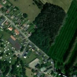 Vue satellite de Aire de stationnement Au chant des Oiseaux (Friaucourt) à Béthencourt-sur-Mer