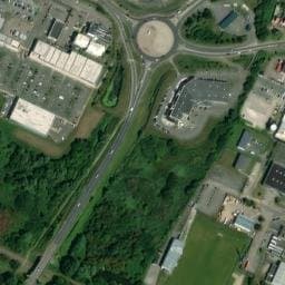 Vue satellite de Aire de camping-car à Ponts-et-Marais à Ponts-et-Marais