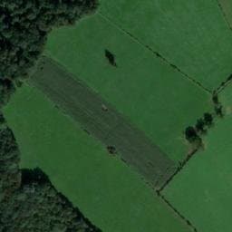 Vue satellite de Bivouac de la Vallée des Oiseaux à Baives