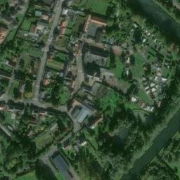 Vue satellite de Camping de l'Escaut à Honnecourt-sur-Escaut