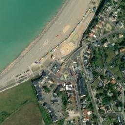 Vue satellite de Parking nuit — Criel-sur-Mer à Criel-sur-Mer