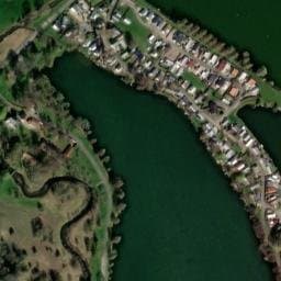 Vue satellite de Les Grands Près à Ponts-et-Marais