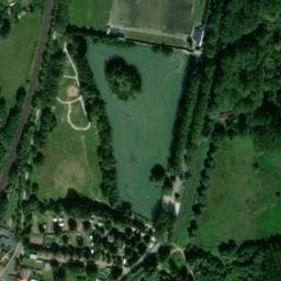 Vue satellite de Camping d'Albert le vélodrome à Albert