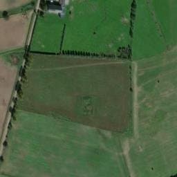 Vue satellite de Ferme du Poteau - prairie à Brognon