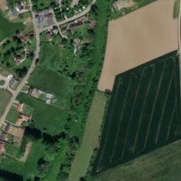 Vue satellite de Camping Municipal La Forêt à Guerville