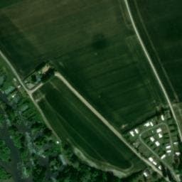Vue satellite de Comping de La Pointe à Frise