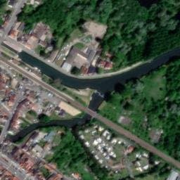 Vue satellite de Camping de l'Abîme à Crouy-Saint-Pierre