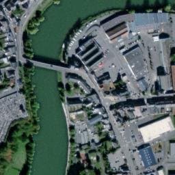 Vue satellite de Aire de camping-car – Revin à Anchamps
