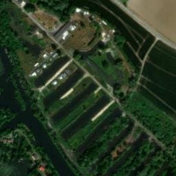 Vue satellite de Les Étangs du Levant à Bray-sur-Somme