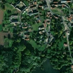Vue satellite de La Renardière à Sailly-Laurette