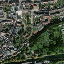Vue satellite de Les Poissonniers à Hamelet
