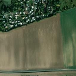 Vue satellite de La Renardière à Cerisy