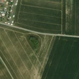 Vue satellite de Camping Municipal La Violette à Proyart
