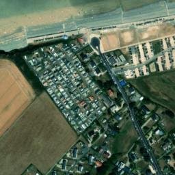 Vue satellite de Camping Municipal du Grand Sable à Quiberville-sur-Mer