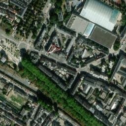 Vue satellite de Parking Boulevard Faidherbe à Amiens