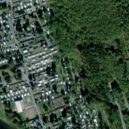 Vue satellite de Camping des Bouleaux à Les Hautes-Rivières