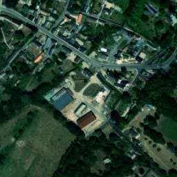Vue satellite de Camping Les Garennes de la Mer à Le Bourg-Dun