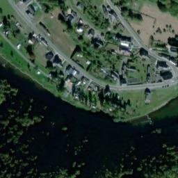 Vue satellite de La Douane à Les Hautes-Rivières