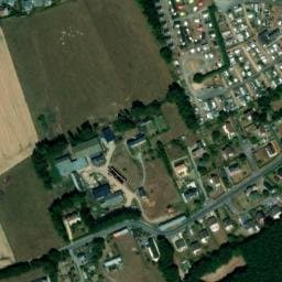 Vue satellite de Aire de stationnement et de service du Camping Etennemare à Saint-Valery-en-Caux