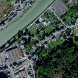 Vue satellite de Aire de camping-car à Bogny-sur-Meuse à Bogny-sur-Meuse
