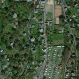 Vue satellite de La maison du campeur à Malleville-les-Grès