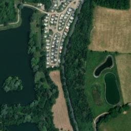 Vue satellite de Camping de la Vallée à Thil-Manneville