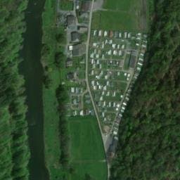 Vue satellite de Camping de la Vallée à Fleigneux