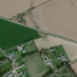 Vue satellite de Aire à la ferme "le Fruit de nos prairies" à Criquetot-le-Mauconduit