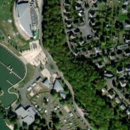 Vue satellite de Aire de camping-car à Charleville-Mézières à Charleville-Mézières