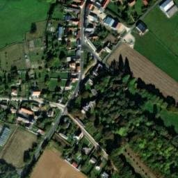 Vue satellite de Camping du Pré de l'Abbaye à Ô-de-Selle