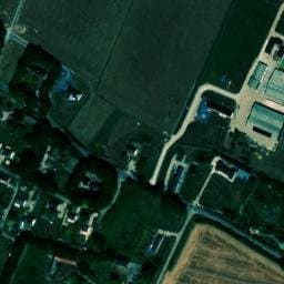 Vue satellite de Aire de stationnement de Gonzeville à Gonzeville