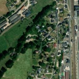 Vue satellite de Aire de stationnement d'Auffay - Val-de-Scie à Saint-Denis-sur-Scie