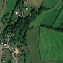 Vue satellite de La Fosse Bleue aire de camping-car à Marlemont