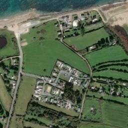 Vue satellite de Camp du Vicq à Théville